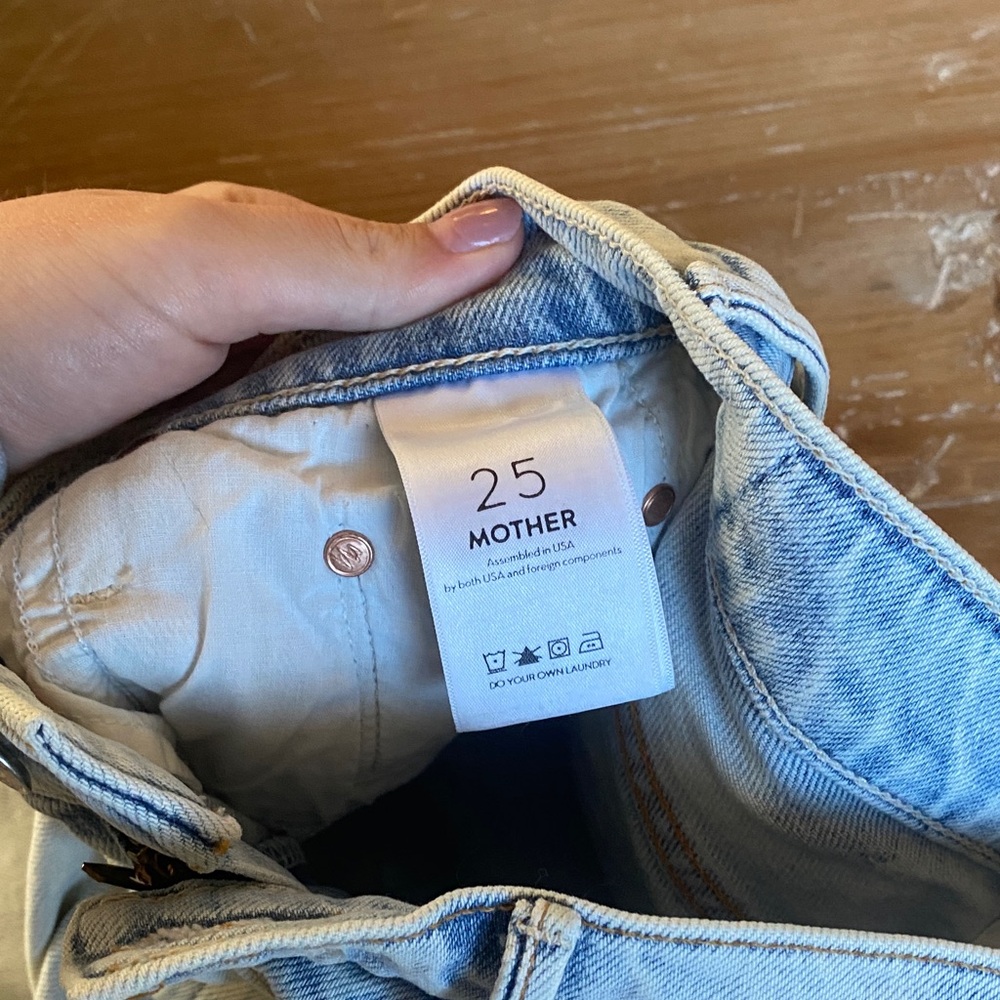 MOTHER Light Blue Mini Skirt - Picture 4 of 5